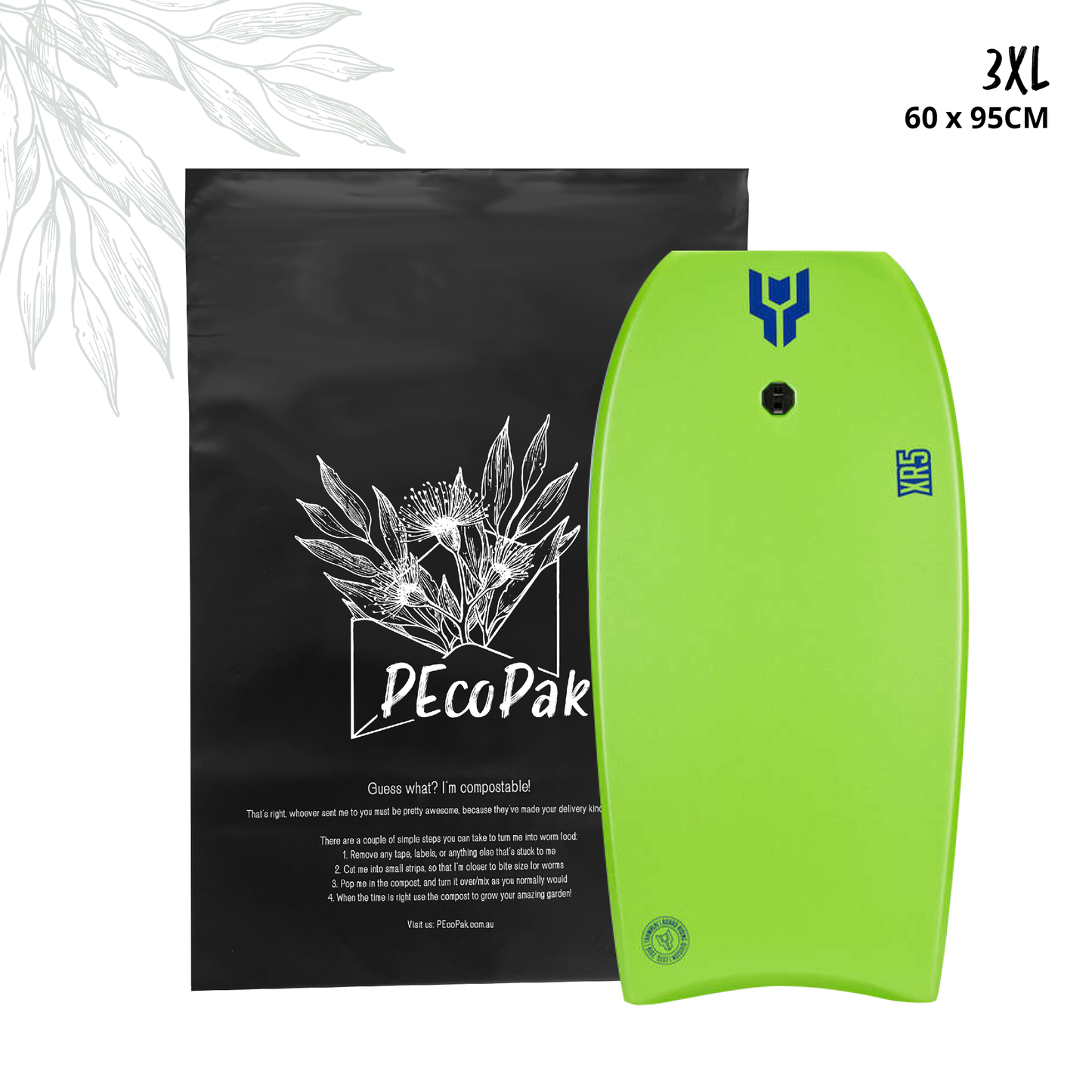 60x95cm - 3XL Compostable Mailing Satchel Packs