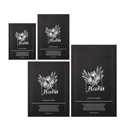 Sample Pack of L to 3XL Compostable Mailing Satchels