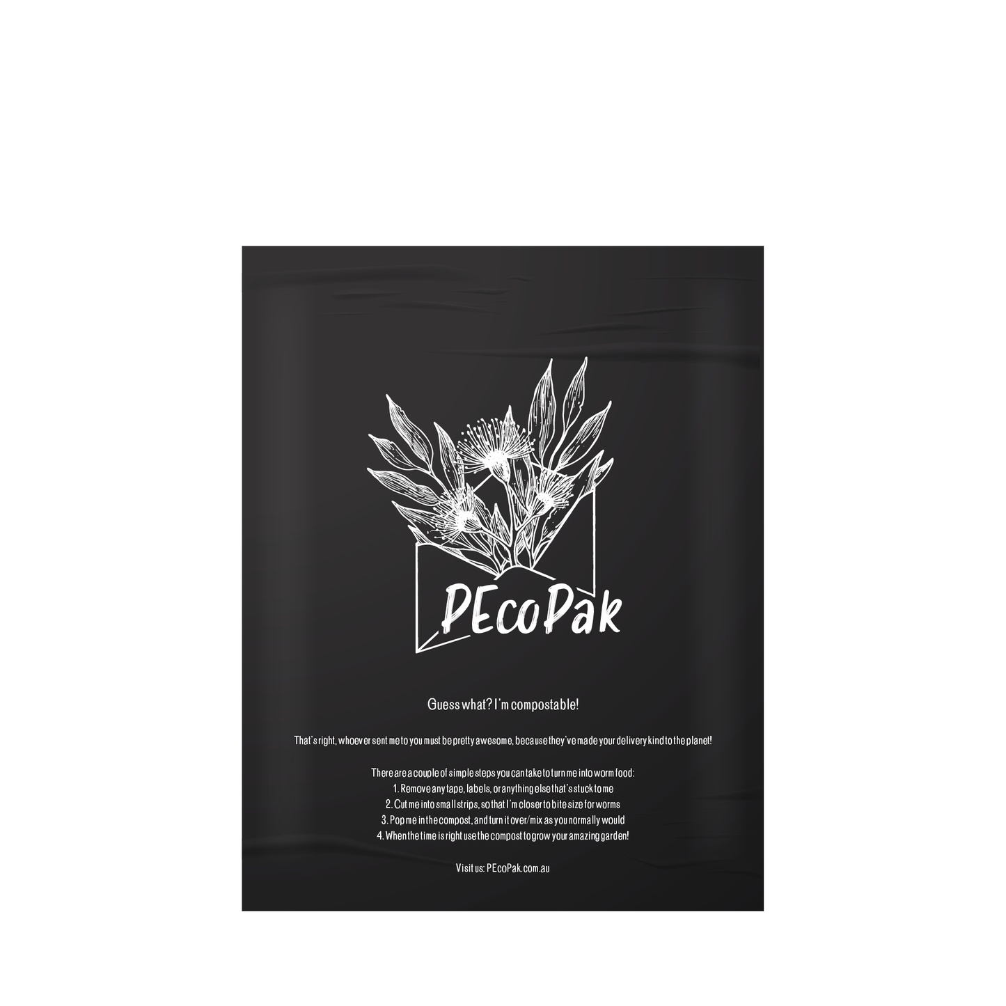 25x32cm Medium Compostable Mailing Satchel Packs