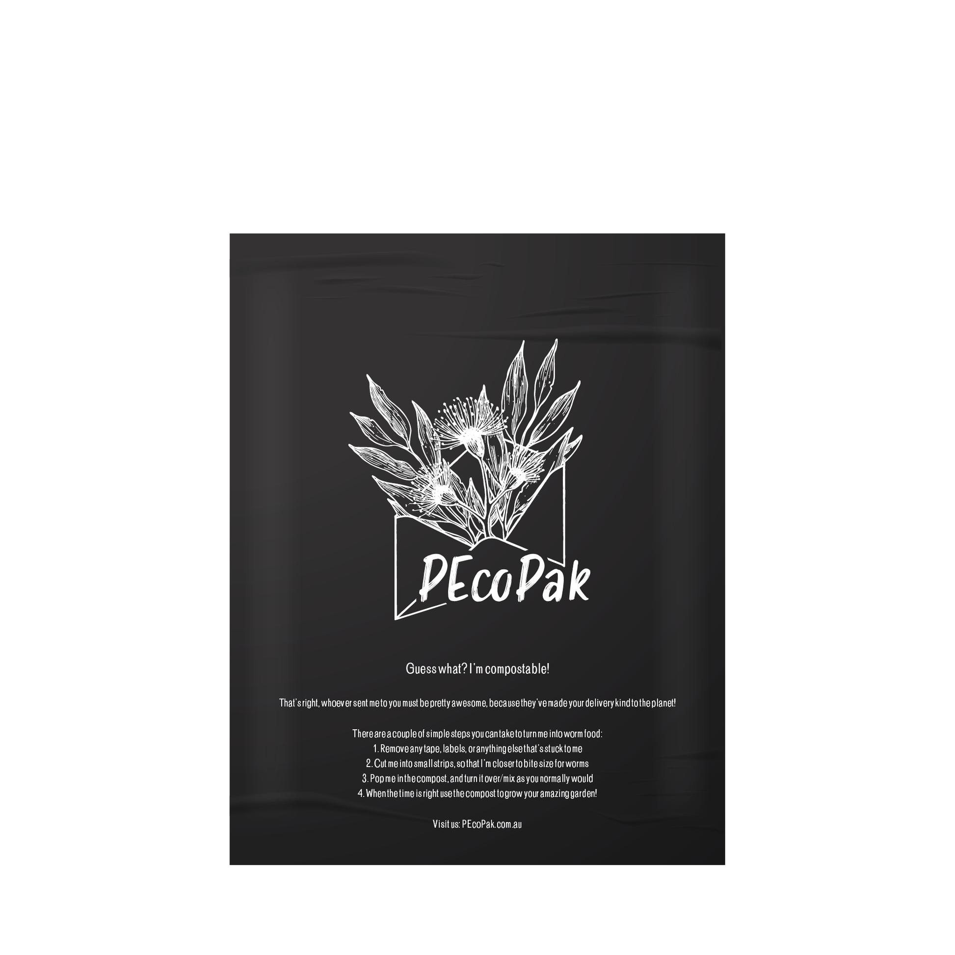 25x32cm Medium Compostable Mailing Satchel Packs